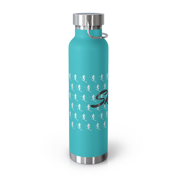 Skiing Vacuum Insulated Bottle, Skiing Bottle, Skier Gifts