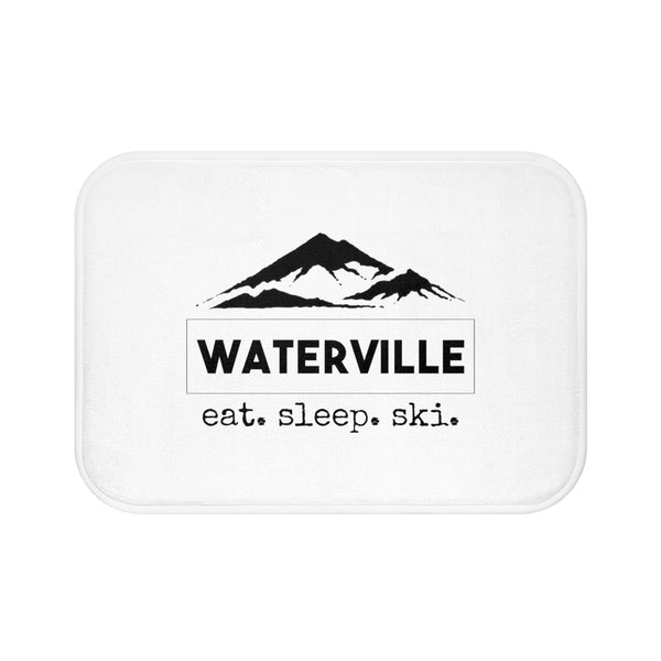 Bath mat ski home decor