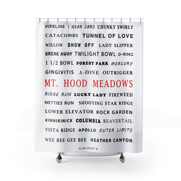 Mt. Hood Meadows - Shower Curtain