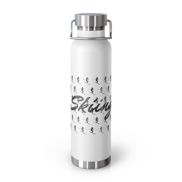 Skiing Vacuum Insulated Bottle, Skiing Bottle, Skier Gifts