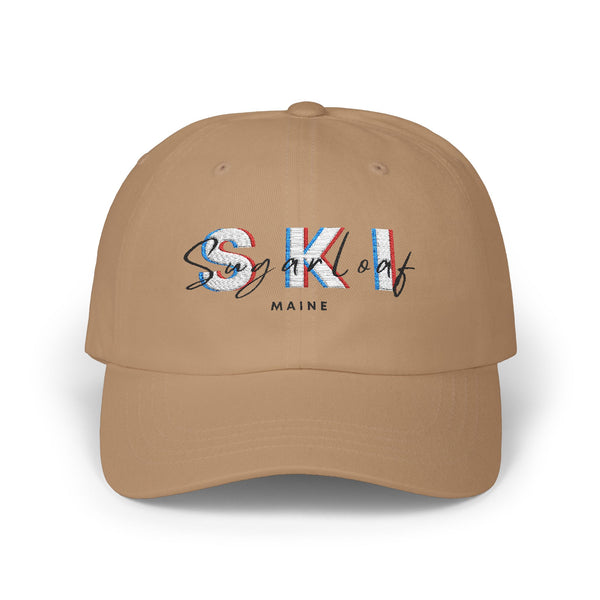 Ski Sugarloaf Maine - Embroidered Baseball Hat