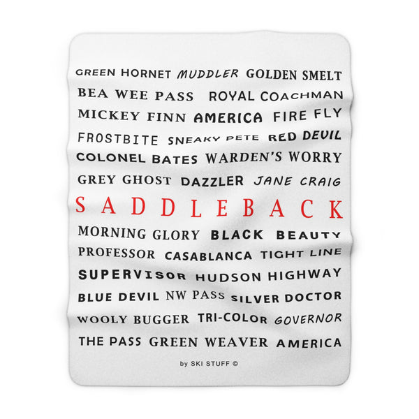 Saddleback, Maine - Fleece Blanket