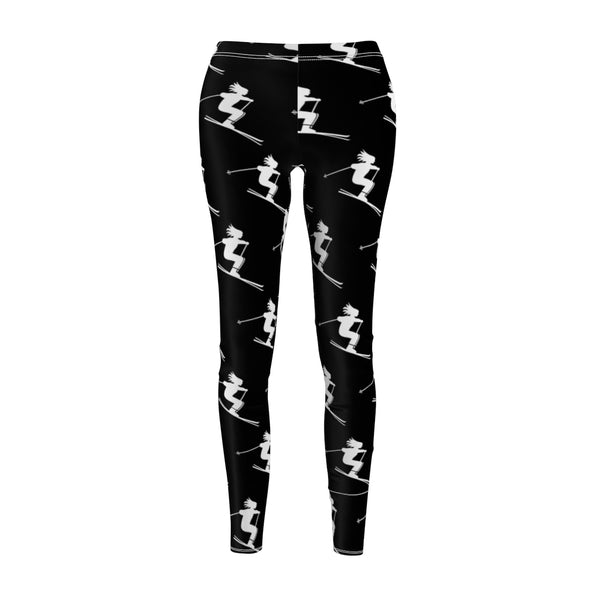 Women's Trendy Leggings - Skier