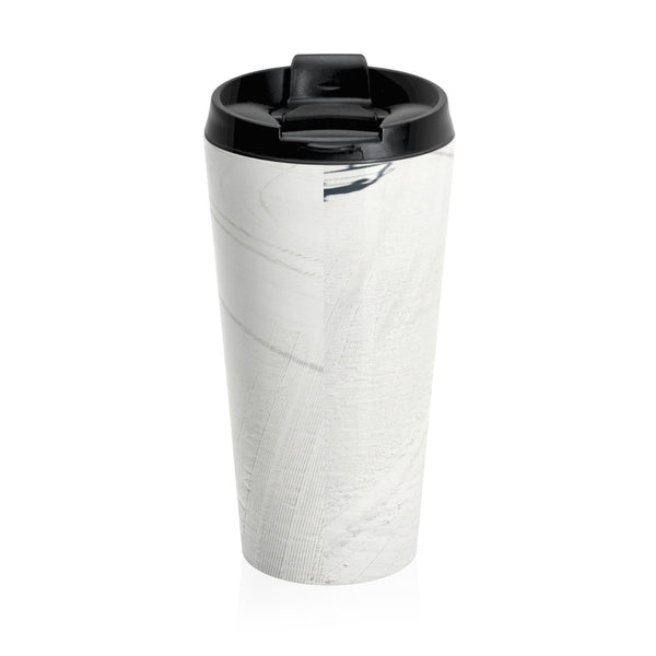 skiing inspired travel mug