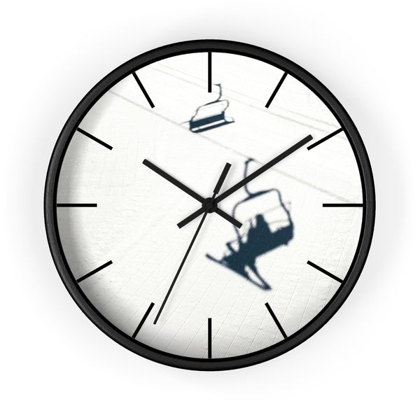 Wall Clock - Chair Lift Shadow