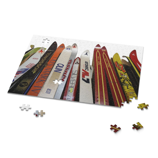 Vintage Skis Puzzle (120, 252, 500-Piece)
