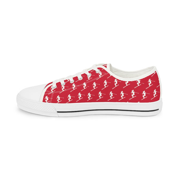 Skiers Red - Low Top Sneakers