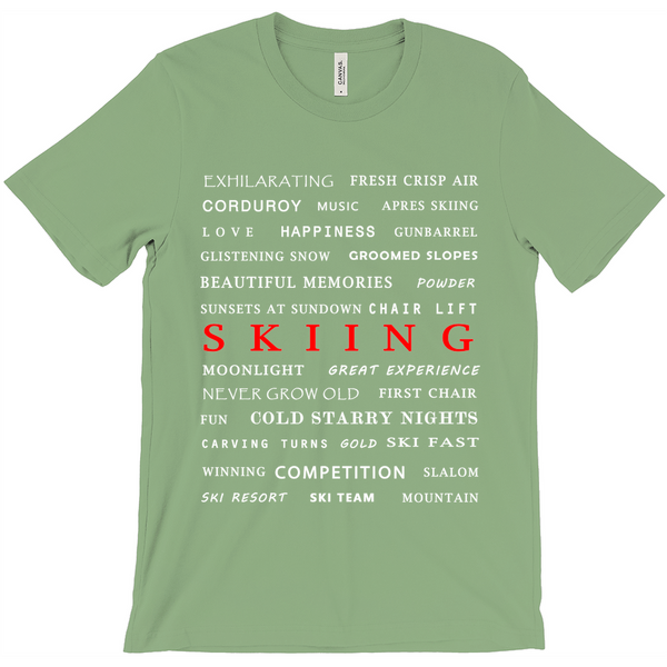 Skiing - T-Shirt