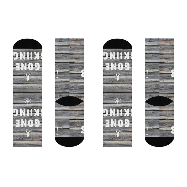 Gone Skiing - Crew Socks