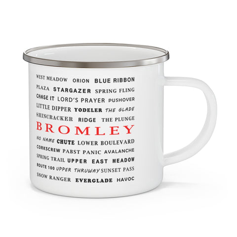 Bromley - Enamel Camping Mug