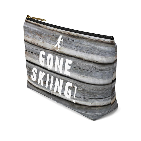 Gone Skiing - Accessory Pouch w T-bottom