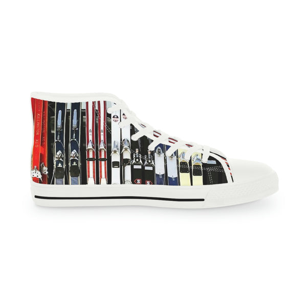 Vintage Skis - High Top Sneakers