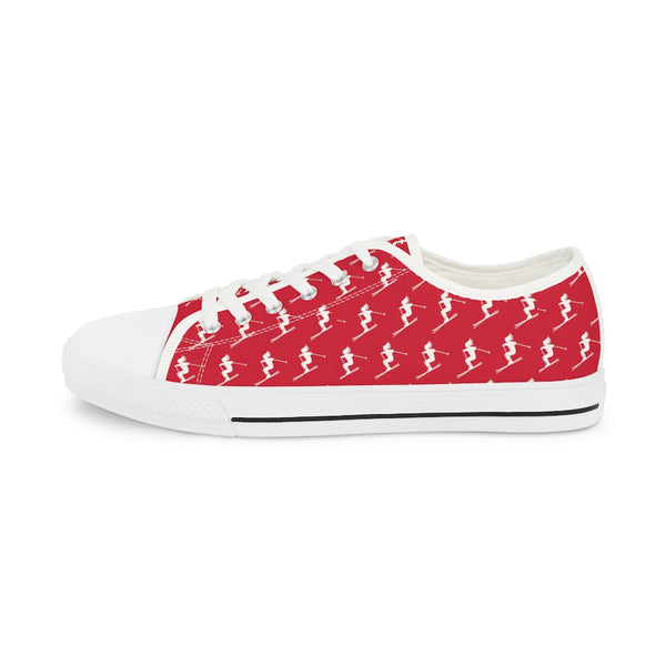 Skiers Red - Low Top Sneakers