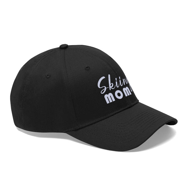 Skiing Mom - Unisex Twill Hat
