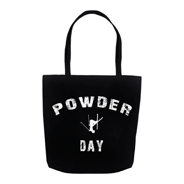 Powder Day Black - Tote Bag