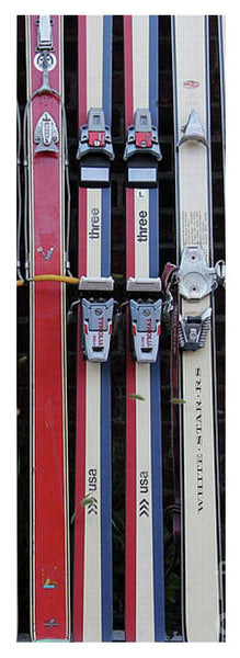 Vintage Skis - Yoga Mat