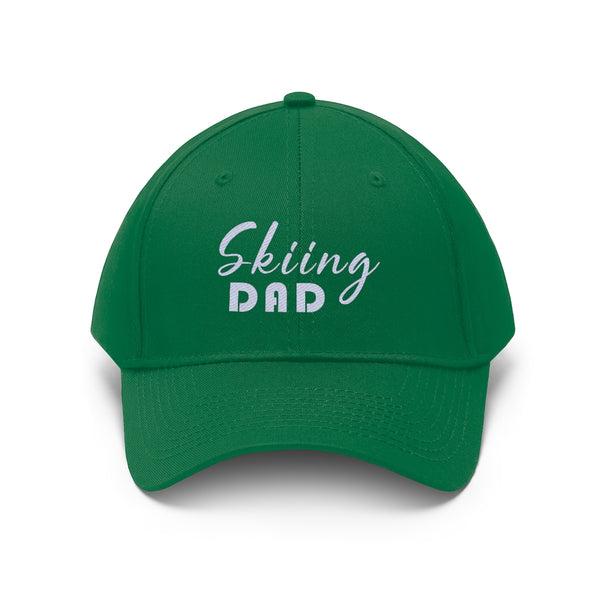 Skiing Dad - Unisex Twill Hat
