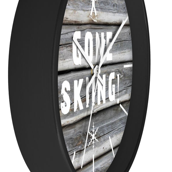 Wall Clock - Gone Skiing