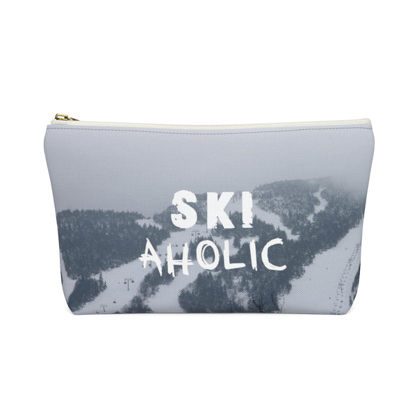 Ski Aholic - Accessory Pouch w T-bottom