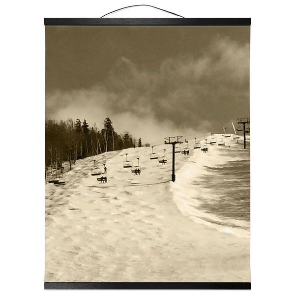 Hanging Canvas Print - Superstar Sepia