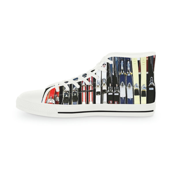 Vintage Skis - High Top Sneakers