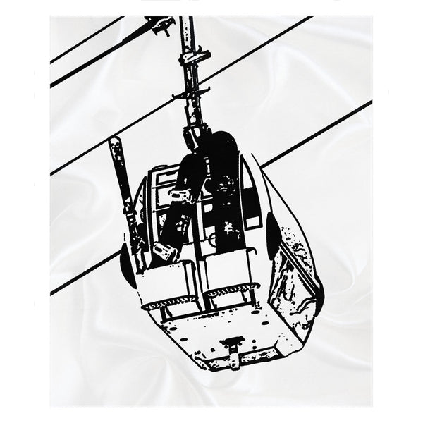 Ski Gondola - Throw Blanket