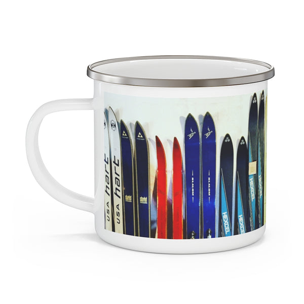 Vintage Ski Collection - Enamel Camping Mug