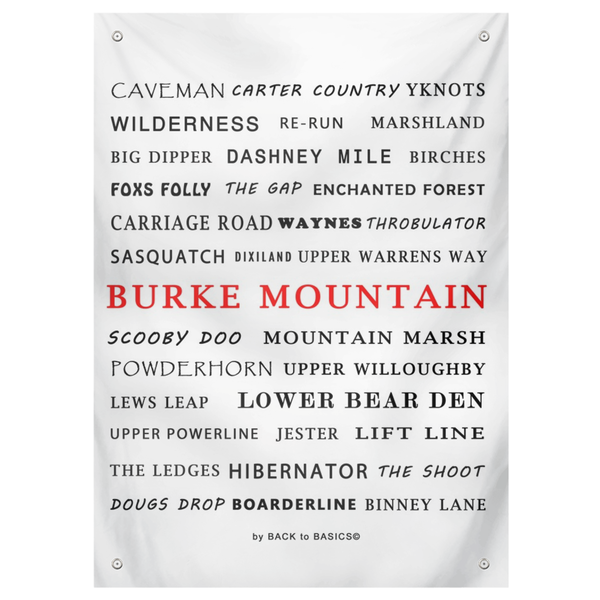 Burke Mountain - Wall Tapestry