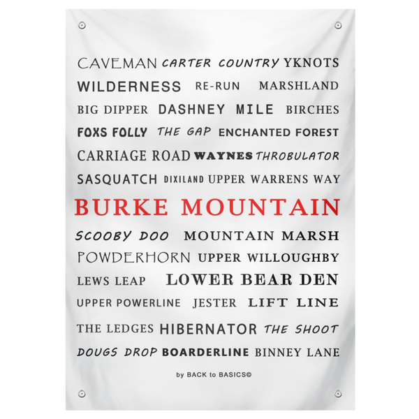 Burke Mountain - Wall Tapestry