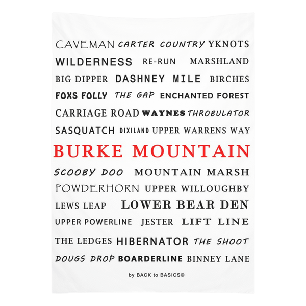 Burke Mountain - Wall Tapestry