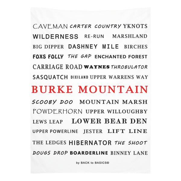 Burke Mountain - Wall Tapestry