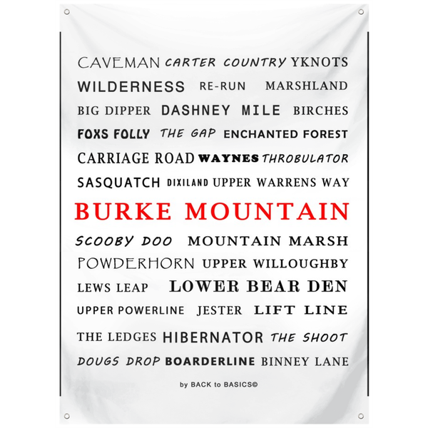 Burke Mountain - Wall Tapestry