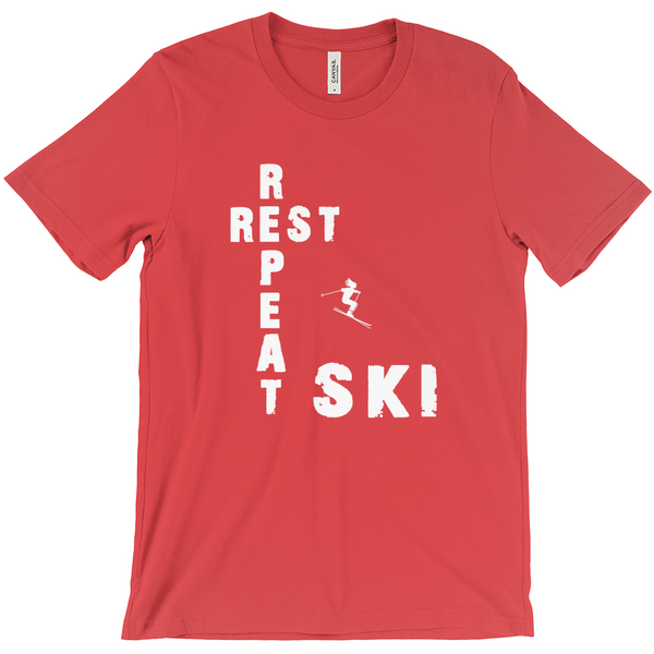 Ski Rest Repeat - T-Shirt