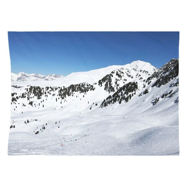 Skiing Tyrol - Wall Tapestry
