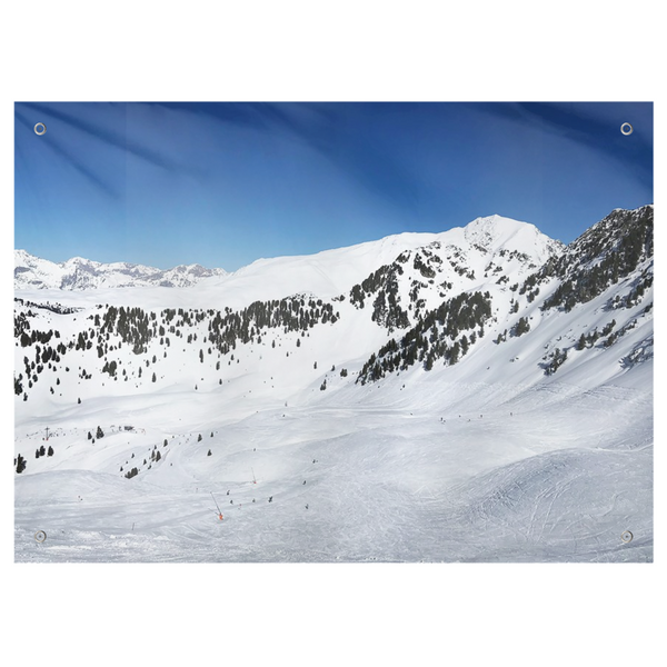 Skiing Tyrol - Wall Tapestry