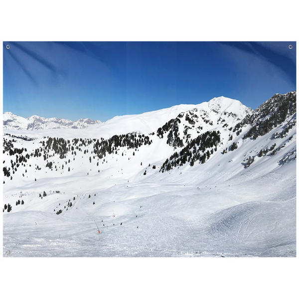 Skiing Tyrol - Wall Tapestry