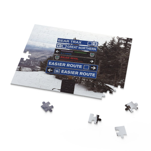 Ski Trail Signs Killington Puzzle (120, 252, 500-Piece)