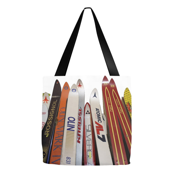 Skis - Tote Bag