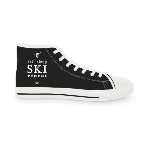 Eat Sleep SKI  - High Top Sneakers