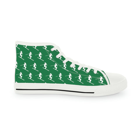 Skiers Green - High Top Sneakers