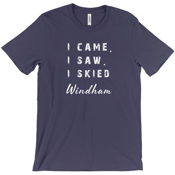 I came I saw I skied Windham - T-Shirt