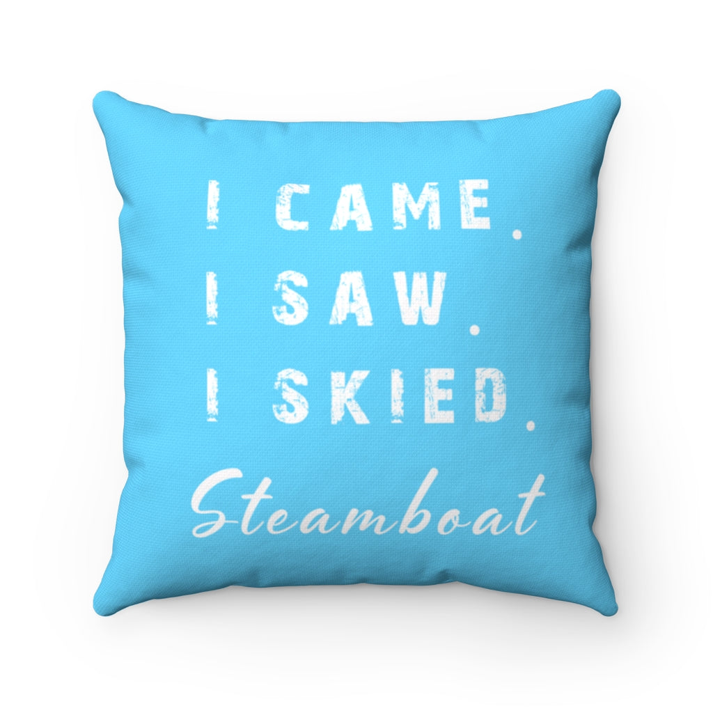 I skied Steamboat - Pillow
