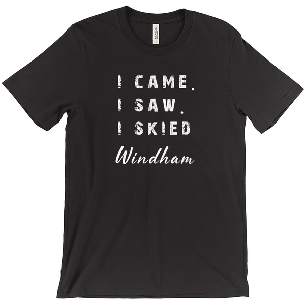 I came I saw I skied Windham - T-Shirt