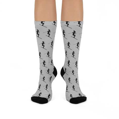 Skiers Gray - Crew Socks