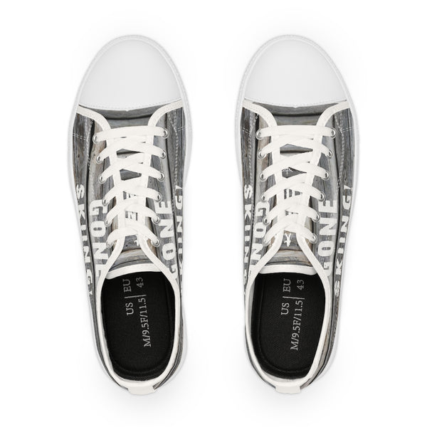 Gone Skiing - Men's Low Top Sneakers