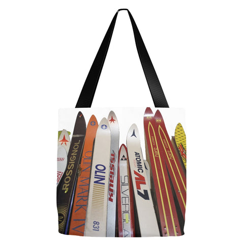 Skis - Tote Bag