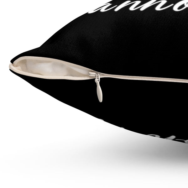 I skied Cannon Mountain - Throw Pillow