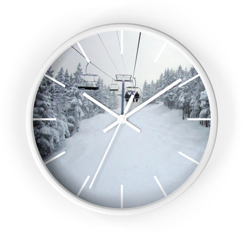 Wall Clock - Chair Lift Vermont