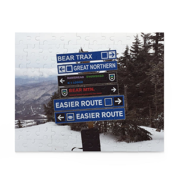 Ski Trail Signs Killington Puzzle (120, 252, 500-Piece)