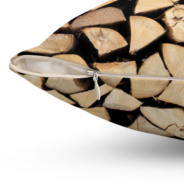 Firewood - Throw Pillow